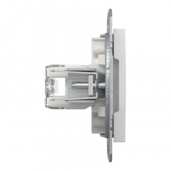 Schneider Asfora - Netzwerkdose - ISDN-​Dose CAT6 2xRJ45
